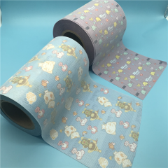 Brushed Loop Magic Frontal Tape Raw Materials For Disposable Baby Diapers