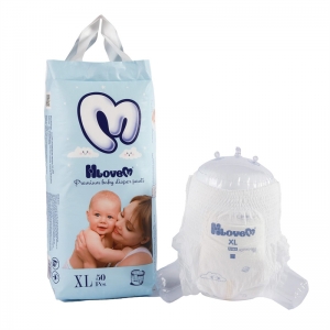 High Quality Baby Disposable Q Shape Pants Pull up Pants Factory Supply